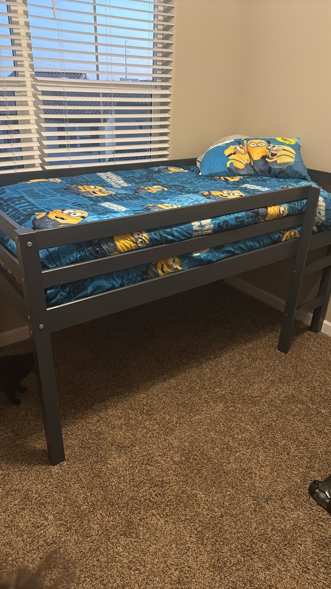 Bunk Bed And Mattress Lightly Used