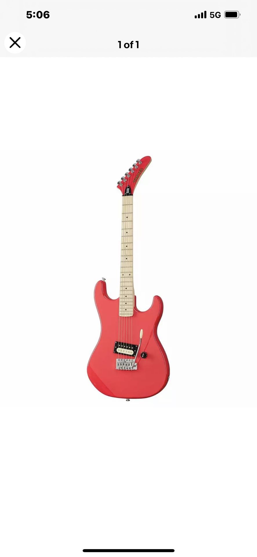 Kramer Baretta Special Electric Guitar (Ruby Red) STILL AVAILABLE
