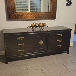 BEAUTIFUL BLACK CENTURY MING LONG DRESSER
