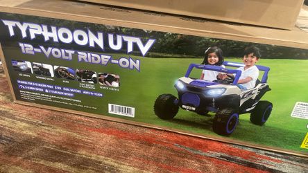 Typhoon Utv 12-volt Ride-on