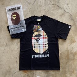 BAPE BURBERRY SHIRT 