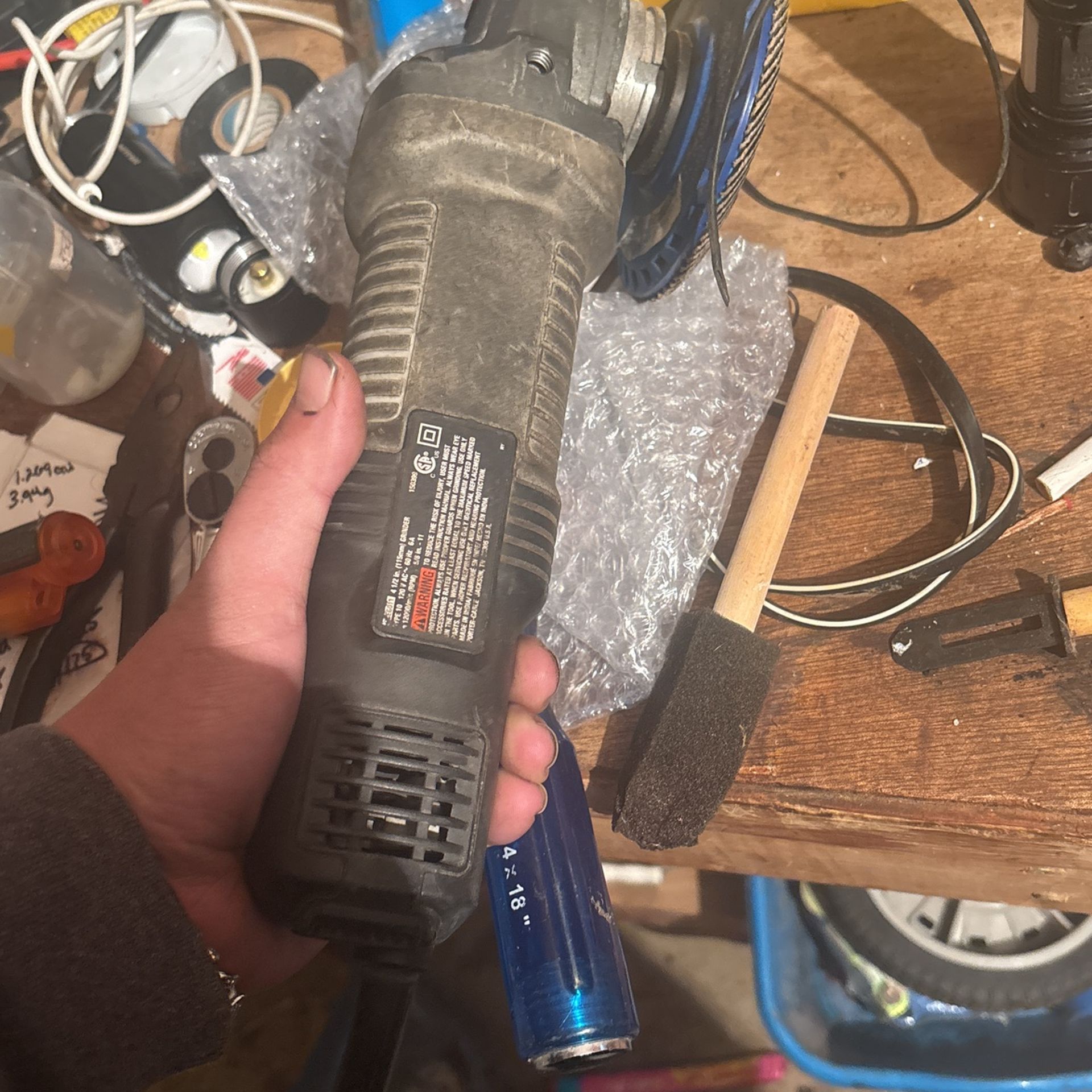 4-1/2 Inch Angle Grinder