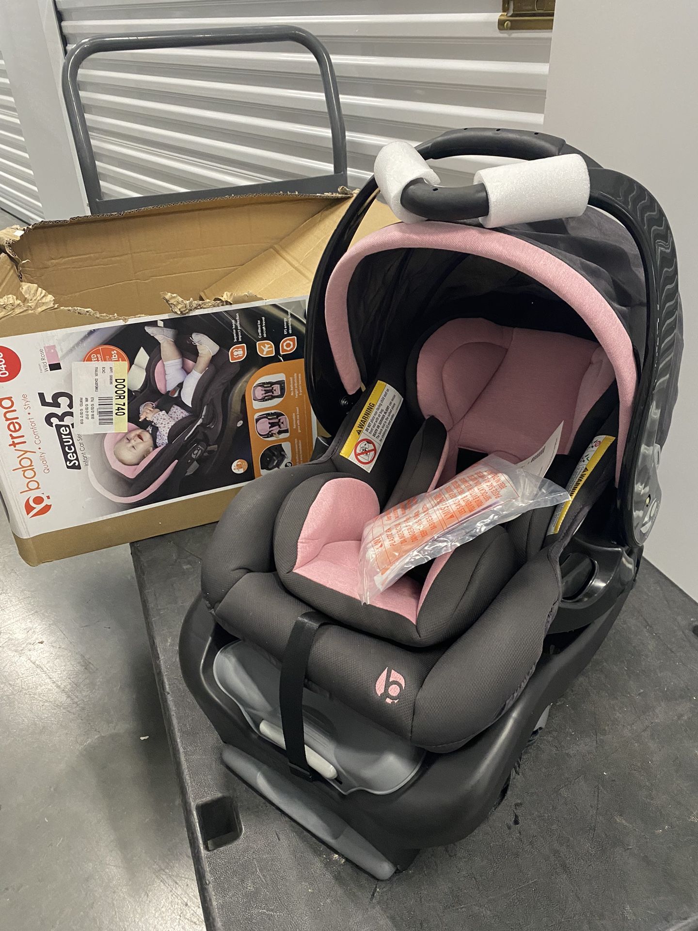 Baby Trend Secure 35 Infant Car Seat - Wild Rose for Sale in Chino Hills,  CA - OfferUp