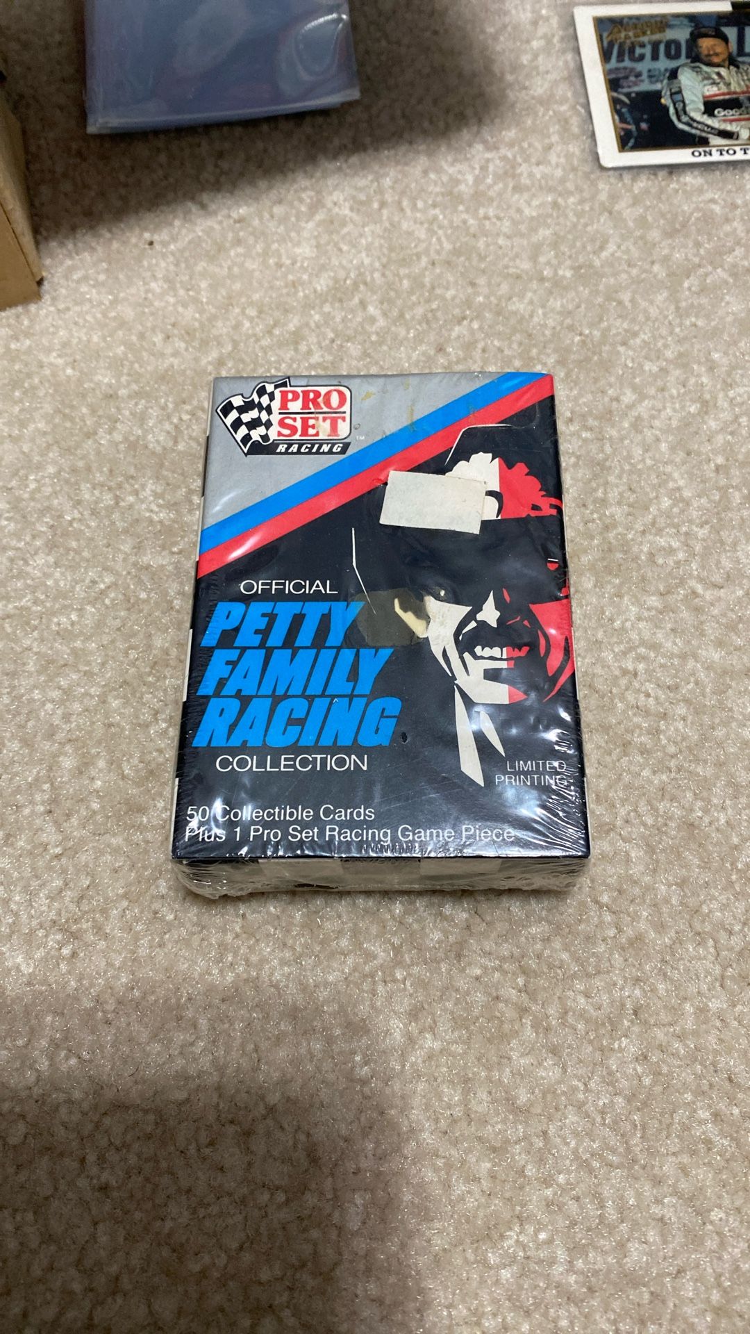 Factory Sealed Petty Family Racing 50 Card Collection