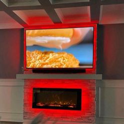 Tv Mount, Sound Bar & Fire Place 