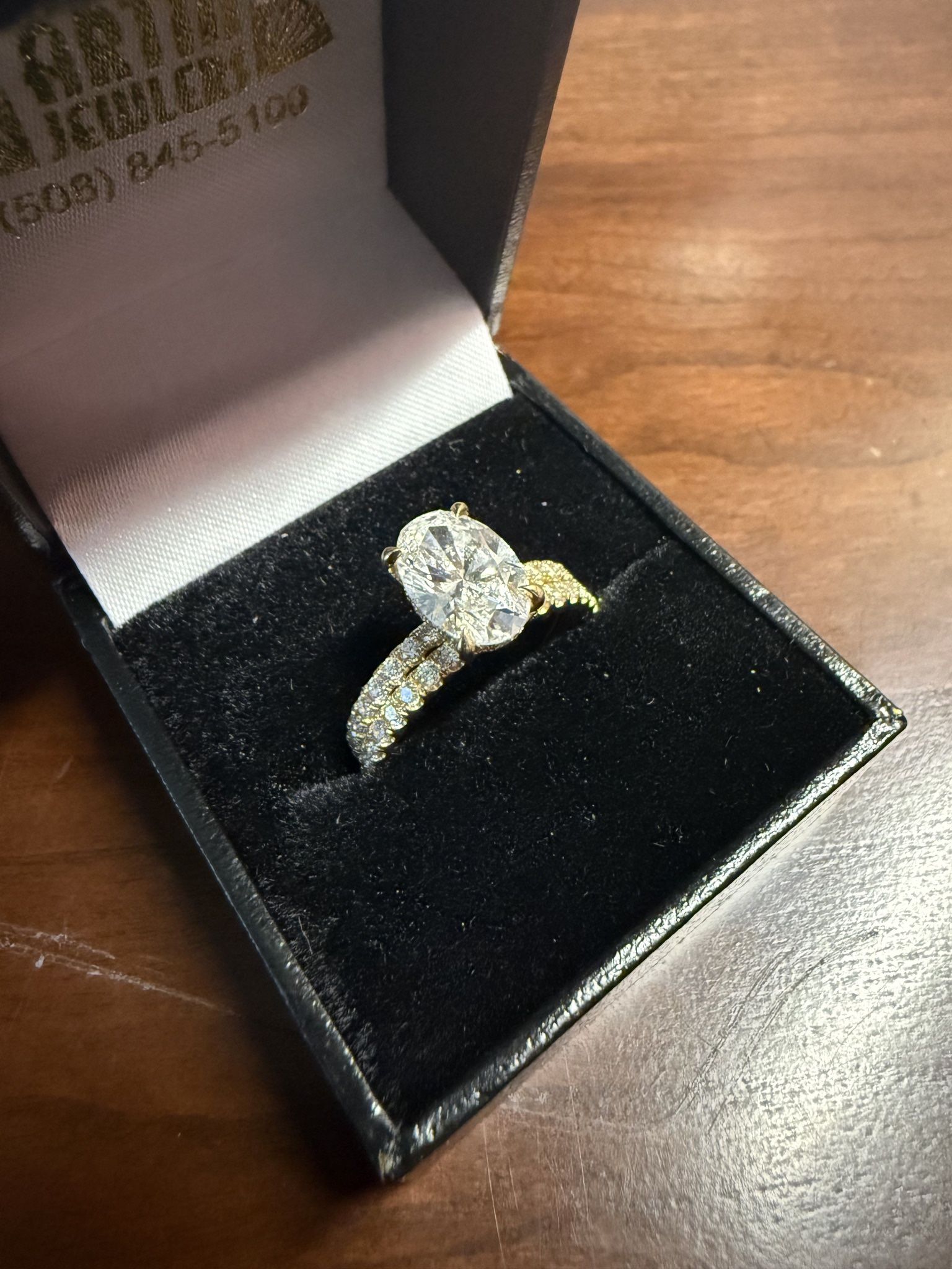 Engagement Ring And Band 2ct Diamond! Paid Over $4,000