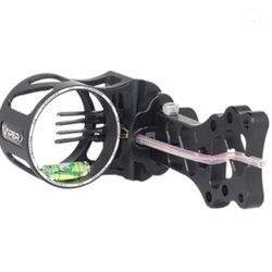 VIPER Archery Venom Drive SD Fixed Plate MICROTUNE Compound Box Sight. Made In USA durable Machined Aluminum, 4 Pins