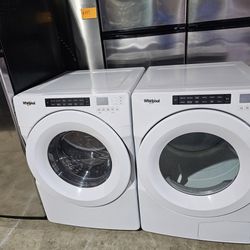 Whirlpool Washer And Ventless Dryer Electric 