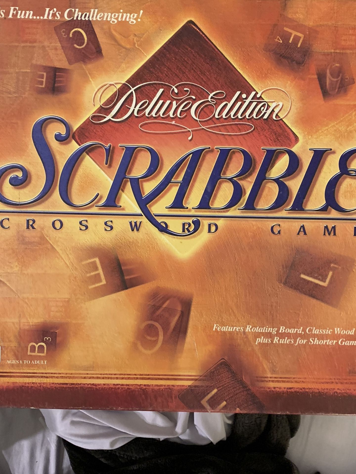 Deluxe Edition Scrabble Game