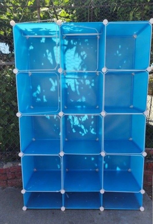 Organizer for Nursery Durable Baby Wardrobe Armoire for Closet Customizable Dresser Shelves - Waterproof Shelf Clothes organizer