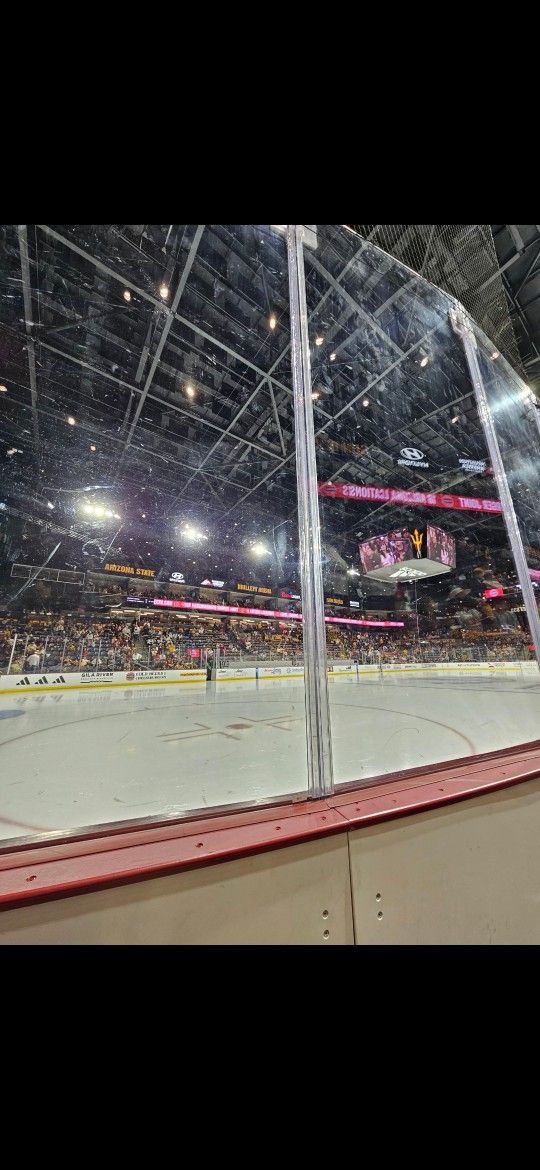 Arizona State Hockey Front Row Club Acces Food And Booze Included