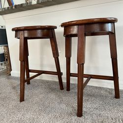 Mahogany Stools 