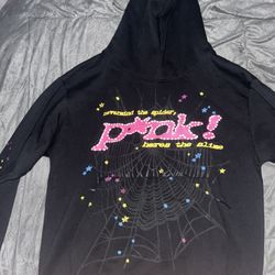 Sp5der Pink Hoodie 