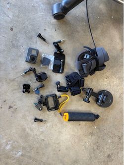 GoPro Hero5 Black with accessories
