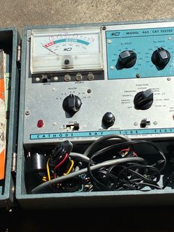 CRT Model 465 Cathode Ray Tube Tester