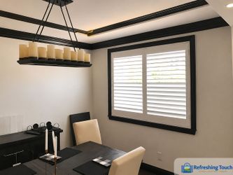 Persianas Tipo Plantation, Madera, Custom, Instalacion Profesional - 909-681-7003