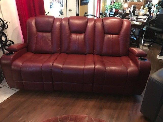 Dual Power Reclining Sofa MUST SELL TODAY!!!!