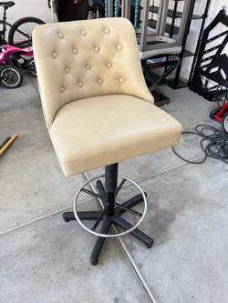 Adjustable Chair Swivel Office Saloon Chair Bar Stool Counter Seat