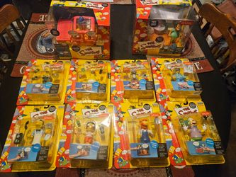 Simpsons action figures lot of 10