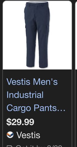 Size 42-30 Vestis Work Pants $10 Each