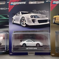 💥 Toyota Supra Collector Car By Majorette Diecast