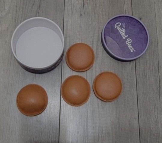 The Quilted Bear Genuine Leather Weights