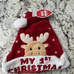 Holiday Baby First Christmas Cap 