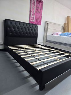 Black Queen Bed
