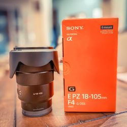 Sony E PZ 18-105mm f/4 G OSS Lens