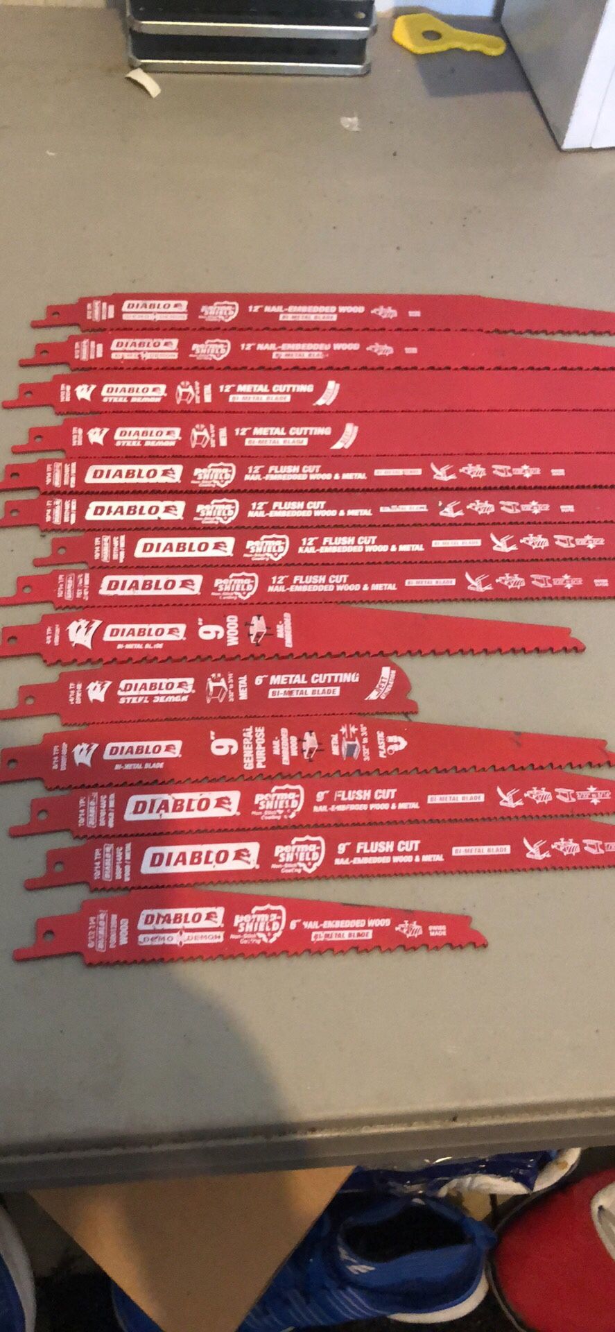 Diablo sawzall blades