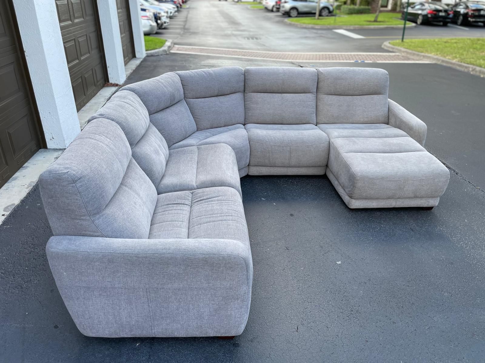 🛋️ Sofa/Couch Sectional - Recliner - Fabric - Gray - Delivery Available 🚛