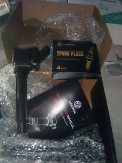 Automotive parts and accessories ignition coils with spark plugs