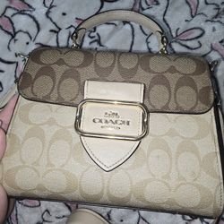 Coach Morgan Top Handle Satchel 