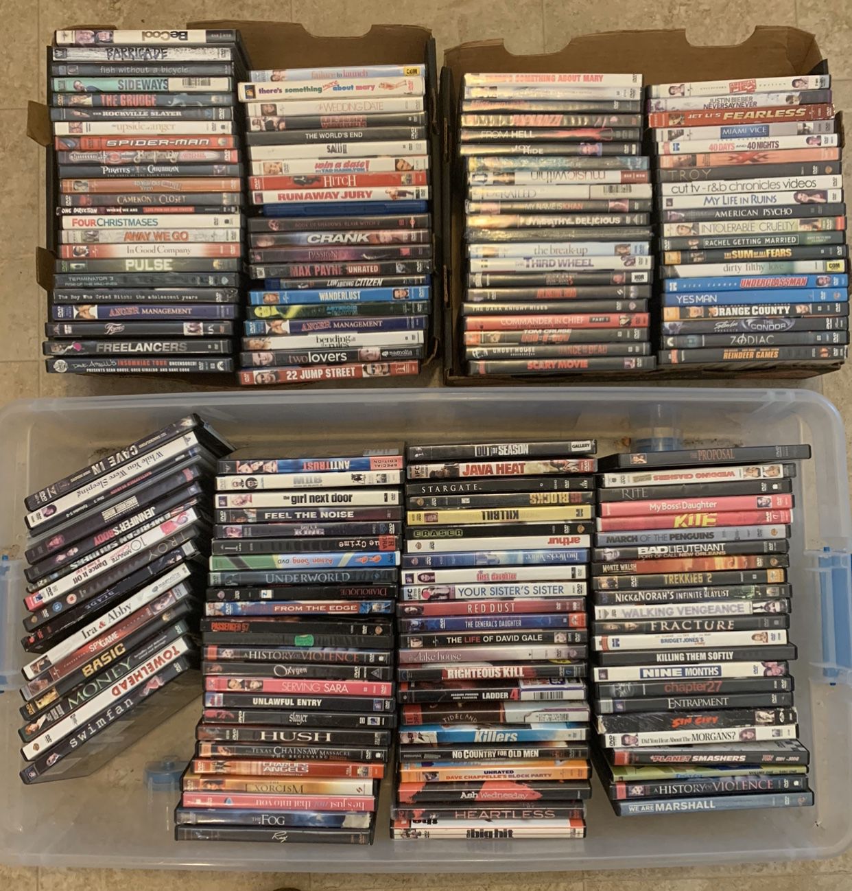 175 DVD Movies For ($100)