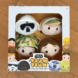 Disney Star Wars Tsum Plush Nice Gift 4pc Set