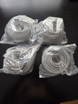Cat5e Network ethernet cable for IP security cameras (UL-Rated) 100ft