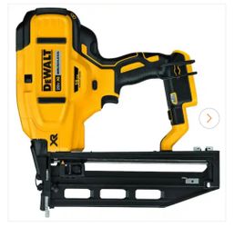 20V MAX XR 16-Gauge Lithium-Ion Cordless Finish Nailer (Tool Only)