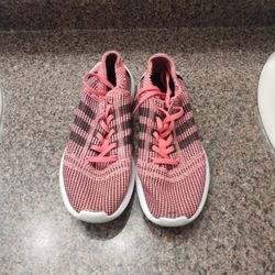 Hot Pink Run Natural Adidas Size 8 women used
