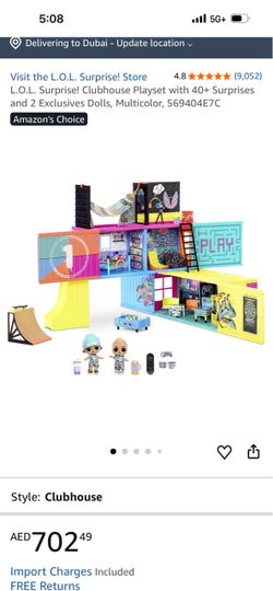 L.O.L. Surprise! Clubhouse Playset with Dolls