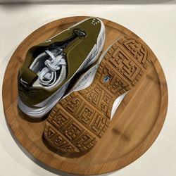 Nike Air Sunder Max Olive Flak White FZ2068-301 Neoprene Zip Women's Sneaker