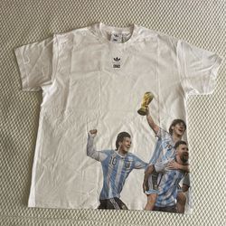 Kith x Adidas Messi Football World Cup Graphic Tee M
