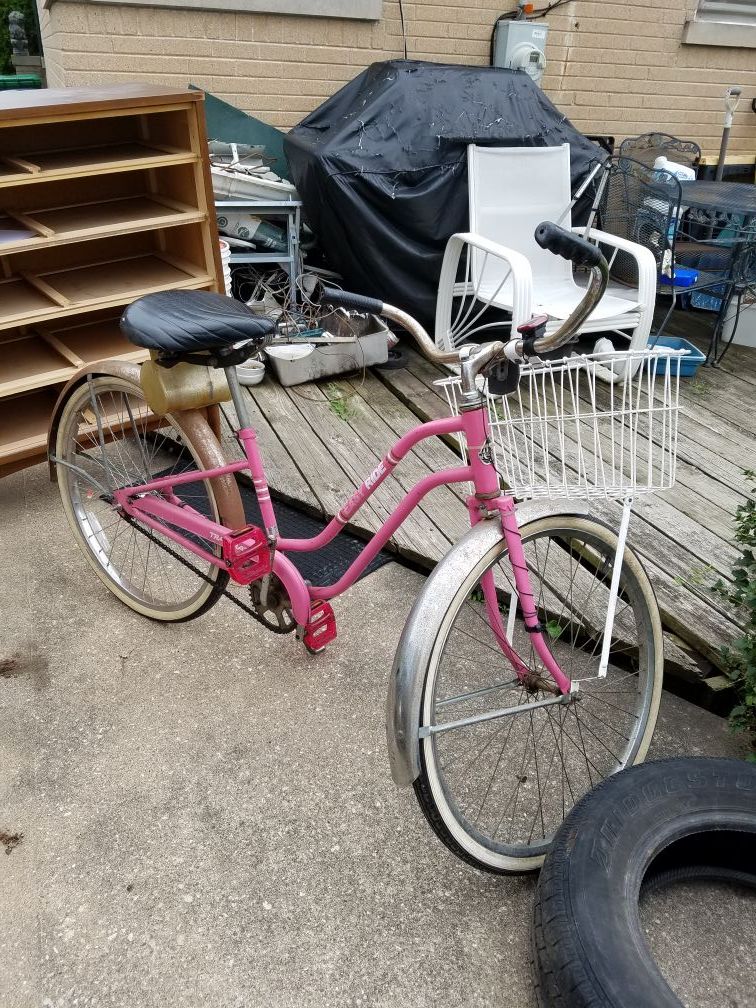 Vintage Trailmate Easy Ride women's Pink bike