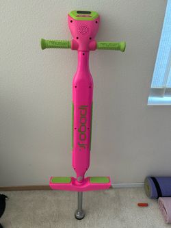 Battery operated pogo stick