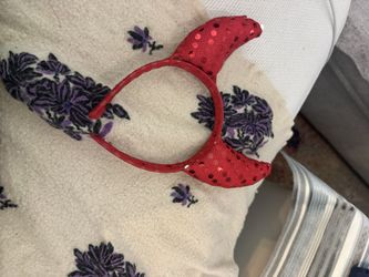 Red Sequin Devil Horns – $5