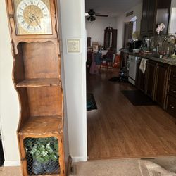Free Smiths Enfield  Antique Free Standing Clock 