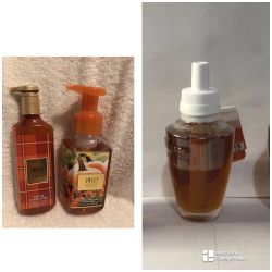 Bath & Body Works Sweet Cinnamon Hand Soaps & Fragrance Refill  (Set Of 3)