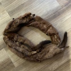Vintage Mink Wrap