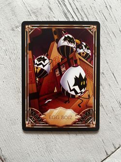 Hazbin Hotel Trading Card 2nd Edition Egg Boiz 14/50