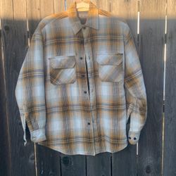Yellow Flannel Jacket 