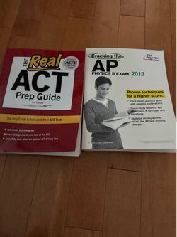 Real act prep guide and Ap exam
